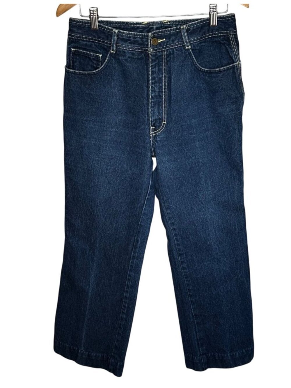 Vintage Jordache J-50 High Rise Straight Leg Jeans Sz 34 80s Hong Kong
